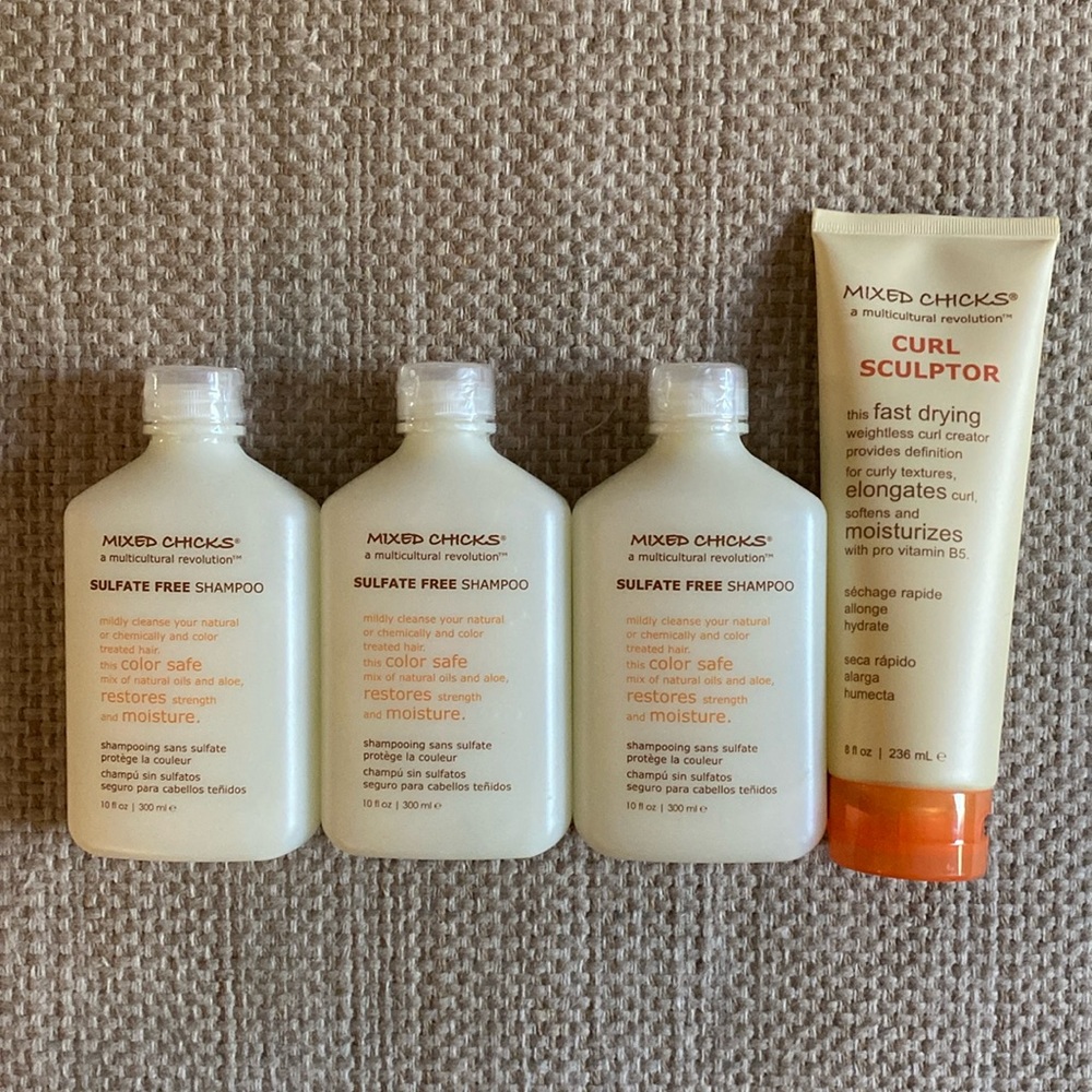 Mixed Chicks Sulfate Free Shampoo & Curl Sculptor